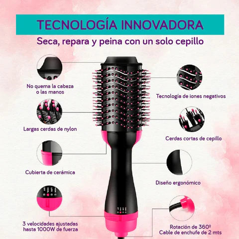 ONE STEP CEPILLO 3 EN 1