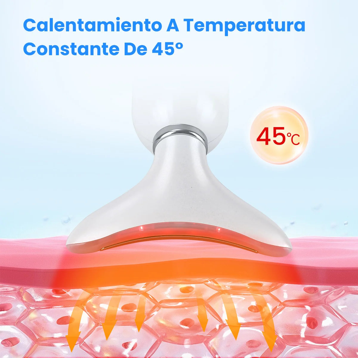 LEDerm Sculpt Masajeador Facial Cuello AntiEdad LED