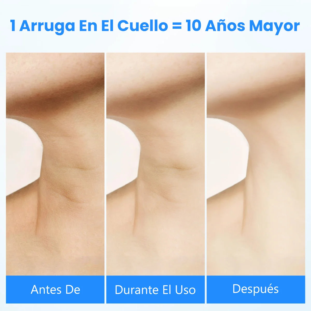 LEDerm Sculpt Masajeador Facial Cuello AntiEdad LED