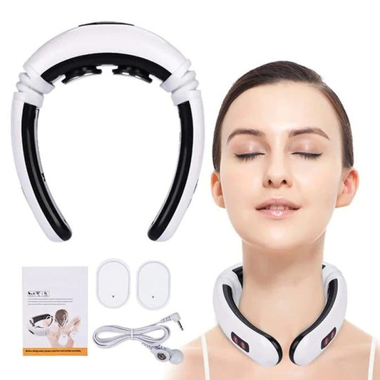 RelaxGo Masajeador Inalámbrico Recargable para Cuello