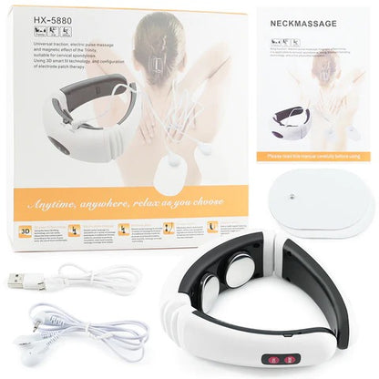 RelaxGo Masajeador Inalámbrico Recargable para Cuello